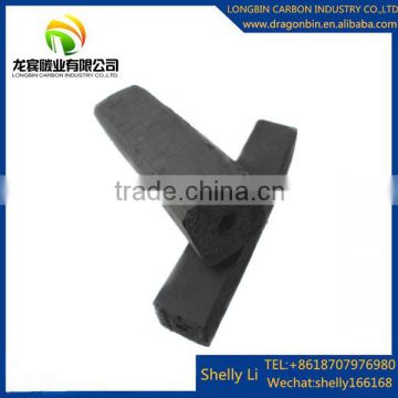Bamboo material factory directly machine made briquette BBQ charcoal