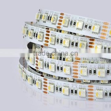 5050 rgbw flexible led strip with CE RoHs 72leds/m