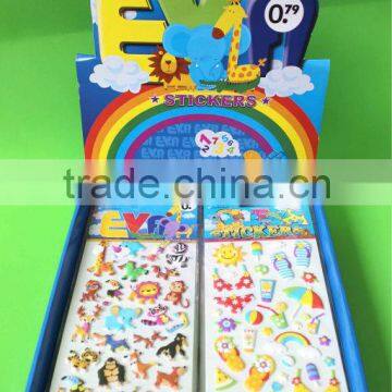 3D EVA foam sticker Promotional sticker