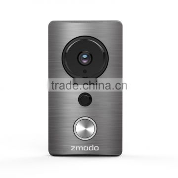 Zmodo wireless vedio and two-way audio with long distance PIR camera smart doorbell
