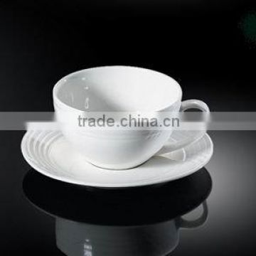 ceramic cup and saucer w.stripe,HX5086 HX5087
