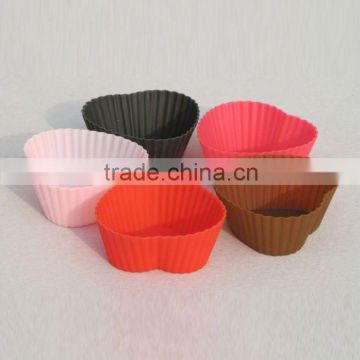 Silicone Heart Shape Cake Cup