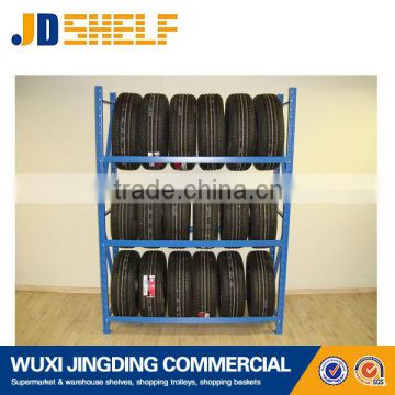 tall metal tire rack storage system