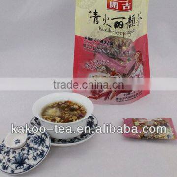 Assorted organic keep beauty herb bag tea