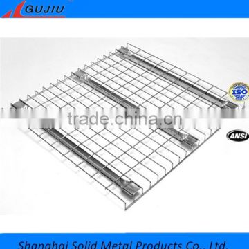 Steel warehouse pallet rack wire decking