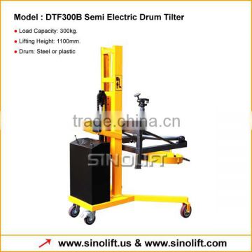 DTF300B Multi-funcation Semi Electric Drum Tilter