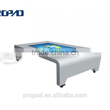 2015 42 inch touch all in one kiosk multimedia touchscreen information kiosk, fashion multi touch screen conference table