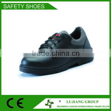 Black progressive safety footwear mens work shoes