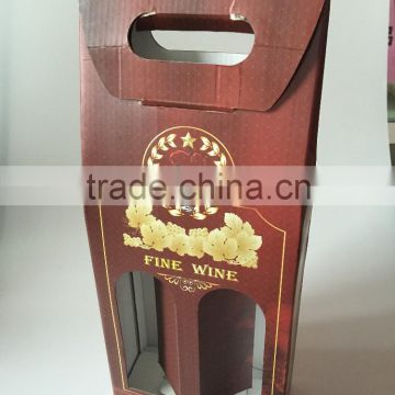 Corrugated wine box packaging