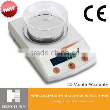 0.01g 110g High precision loadcell weighing scale with removable windshield