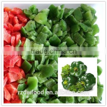 IQF Frozen Green Pepper Pieces