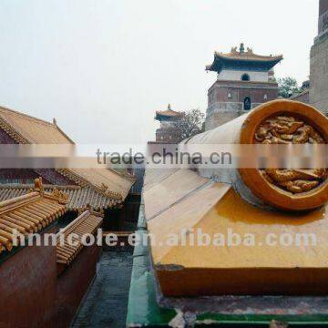 chinese glaze roof tiles traditional style