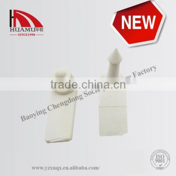 TPU ear tag for pig in white 41*15 mm