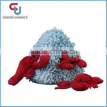 Red Lobster Toy 3pcs Lobsters Toy Blue