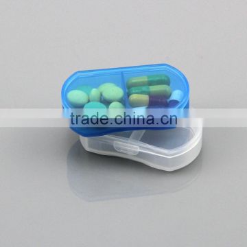 promotion 2 days colorful promotion plastic Pill box/capsule storage case/capsule case