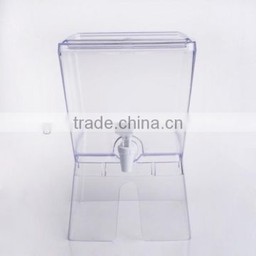 plastic PC transparent drink water/beverage/juice dispenser