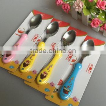 Stainless steel spoon for kids