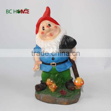 Resin garden decoration resin gnome figurine