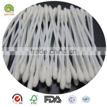 ear cleaning plastic stick daily use cotton swabs