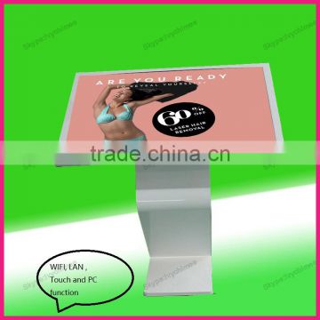 47 Inch interactive displays wireless wifi, Android Touch Screen Digital Signage, 1080P Digital commercial kiosk advertising