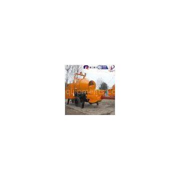 Pully small concrete mixer pump / JBT40-P1 concrete mixer and pumping machine