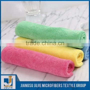 Eco-friendly reclaimed material 80 polyester 20 polyamide microfiber towel