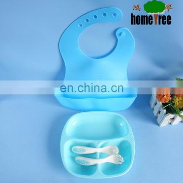 2017 new baby product food grade BPA free Plastic Baby food Plate