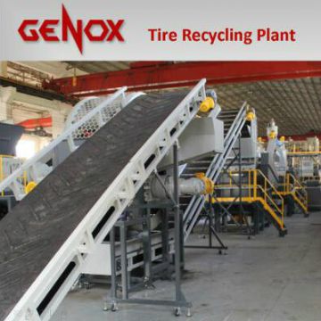 Truck Tire and Car Tire Recycling Plant/Recycling Machine/Paper Shredder