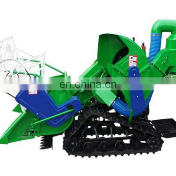Hot Selling Crawler Type New Small Mini Rice Wheat Combine Harvester With Seat