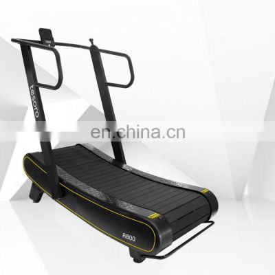 semi-commercial userunning machine mechanical treadmill fitness equipment motorless self generting Curved treadmill & air runner