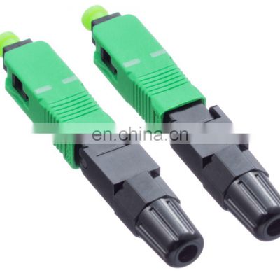 Fiber optic fast connector high quality optic fiber fast cable connector ftth fast connector sc apc 60mm