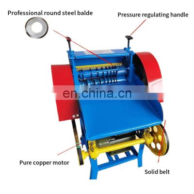 1000kg per hour wire cable peeling stripper machine, Manufacturer Cable Cutting Stripping Machine