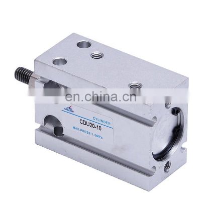 Factory Price Multi-Mount CDU Series Micro Free Installation Aluminum Flexible Compact Pneumatic Cylinder With Magnetic