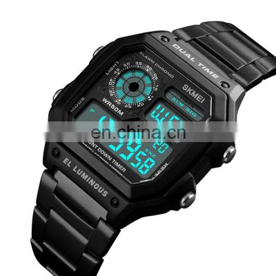 Factory Direct Deal Multi-function Waterproof Luminous Running Sports Digital Watch