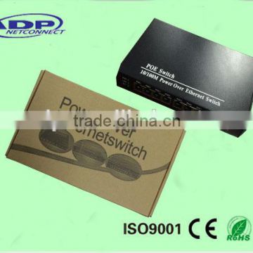 8 Port POE switch 10/100M POE managed optical fiber ethernet switch