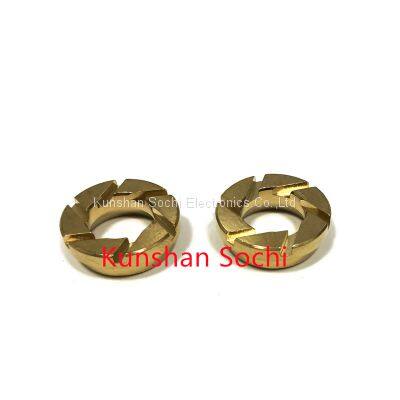 Copper Round Mini Golden Pressure Foot Insert for PCB Qianghua Drilling Machine