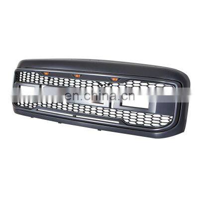 LED Lights Amber Fit for Ford 1999-2004 Wholesale and Retail Overload Grille with Three ABS