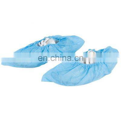 Disposable Non-Woven non skid Shoe Cover anti slip Polypropylene PE overshoes