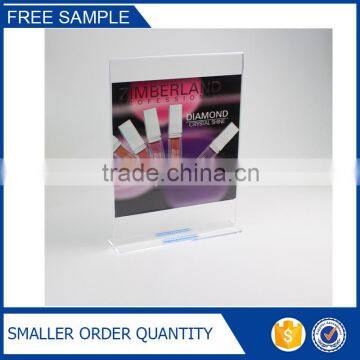 Clear Acrylic A3 Poster Dispaly Stand Acrylic A3 Sign Holder