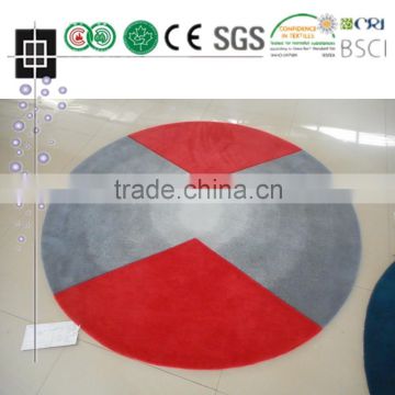 Round Custom Hanamde 3d design rugs and carpets With New Design
