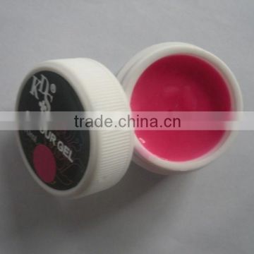 2015 summer fashionable nail beauty product soak off pudding UV gel China factory