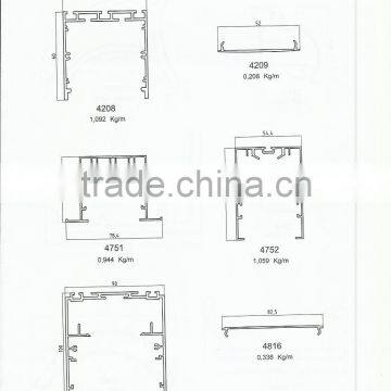 LIGTING CABLE DUCT PROFILES