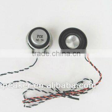 31mm 8ohm 2W Round audio speaker with high quality sound