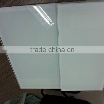 3-19 mm low iron painted white glass