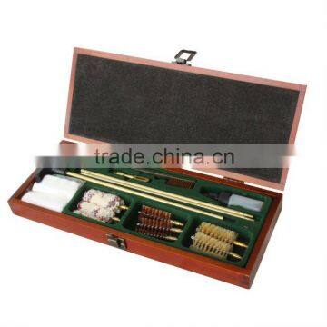 Deluxe Shot Gun Cleaning Kit in Wooden Case