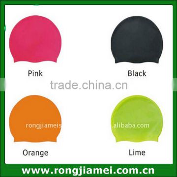 Factory wholesale good quality comfortable adult funny swimming cap