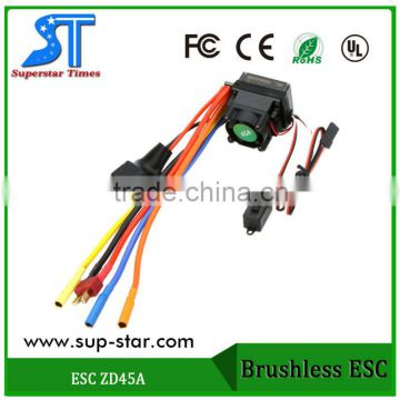 Original ZD Racing Spare Part Brushless 45A ESC for ZD Racing 1/10 RC Brushless Car