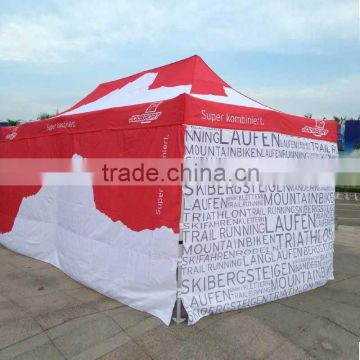 portable booth market stall tent OEM logo printing exhibition tent for advertising