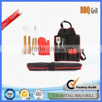 Cheap price best sell wooden handle bbq tool