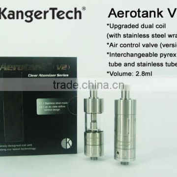 China manufacturer kangertech newest product 100% original aerotank V2 clearomizer